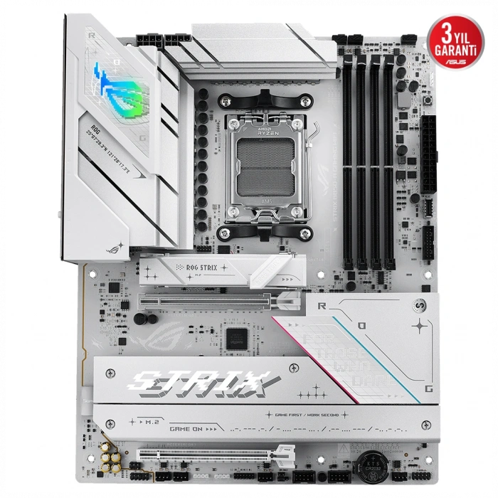 ASUS ROG STRIX B850-A GAMING WIFI7 NEO, 4xDDR5,  4xM.2, HDMI, DP, Type-C, PCIe 5.0, Wi-Fi 7, Bluetooth v5.4, AM5 Soket GAMING Anakart
