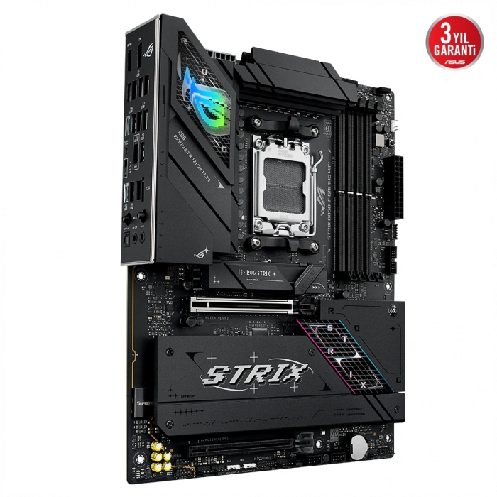 ASUS ROG STRIX B850-F GAMING WIFI7 NEO, 4xDDR5, 4x M2, HDMI, DP, 2xType-C, Wi-Fi 7, Bluetooth v5.4, AM5 Soket GAMING Anakart