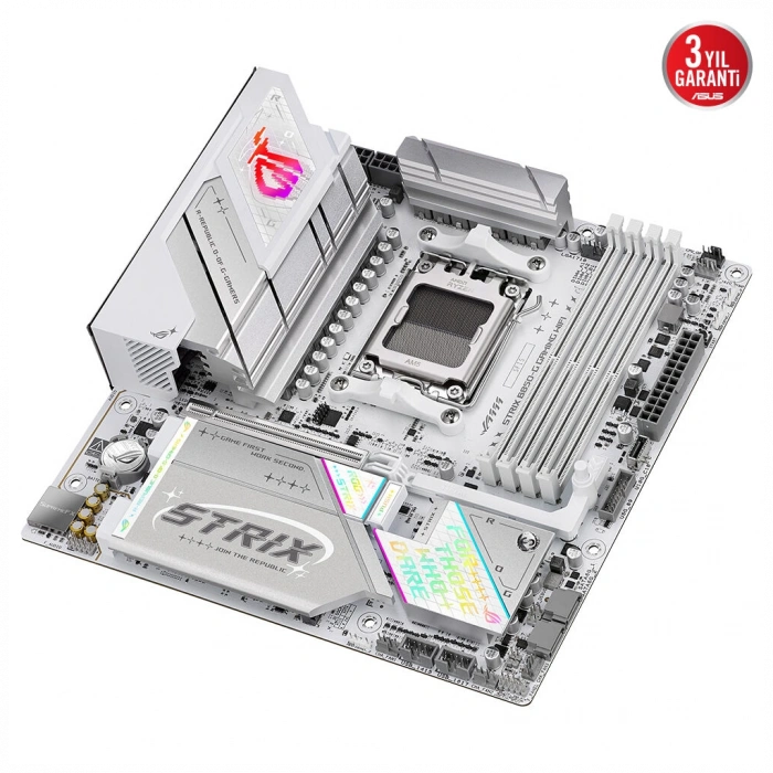 ASUS ROG STRIX B850-G GAMING WIFI, 4xDDR5, 4x M2, HDMI, DP, 2xType-C, Wi-Fi 7, Bluetooth v5.4, AM5 Soket GAMING Anakart