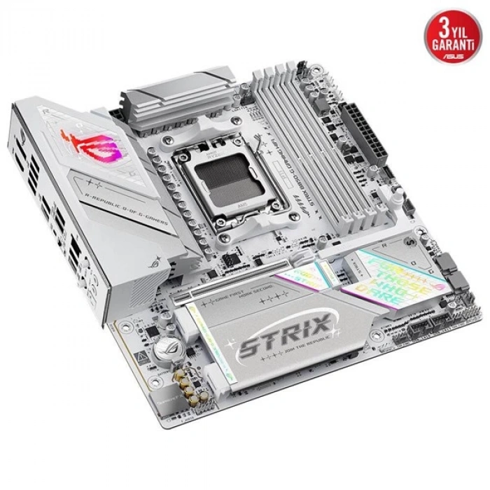 ASUS ROG STRIX B850-G GAMING WIFI7 DDR5 HDMI-DP TYPEC PCIE 5.0 AM5 MATX BEYAZ
