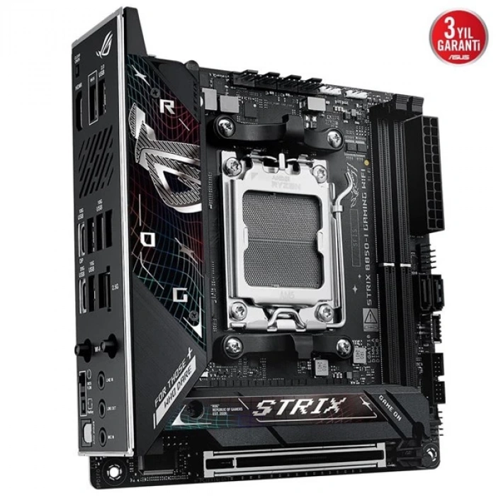 ASUS ROG STRIX B850-I GAMING WIFI7 DDR5 HDMI-DP PCIE 5.0 AM5 mITX