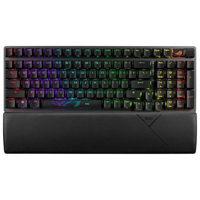 ASUS ROG STRIX SCOPE II 96 NX SNOW KABLOSUZ RGB GAMING KLAVYE ENG