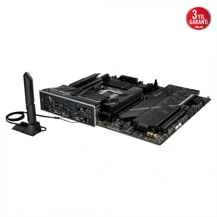 ASUS ROG STRIX X870E-H GAMING WIFI7, 4xDDR5, 4xM.2, DP, HDMI, Type-C, PCIe 5.0, Wi-Fi 7, Bluetooth v5.4, AM5 Soket GAMING Anakart