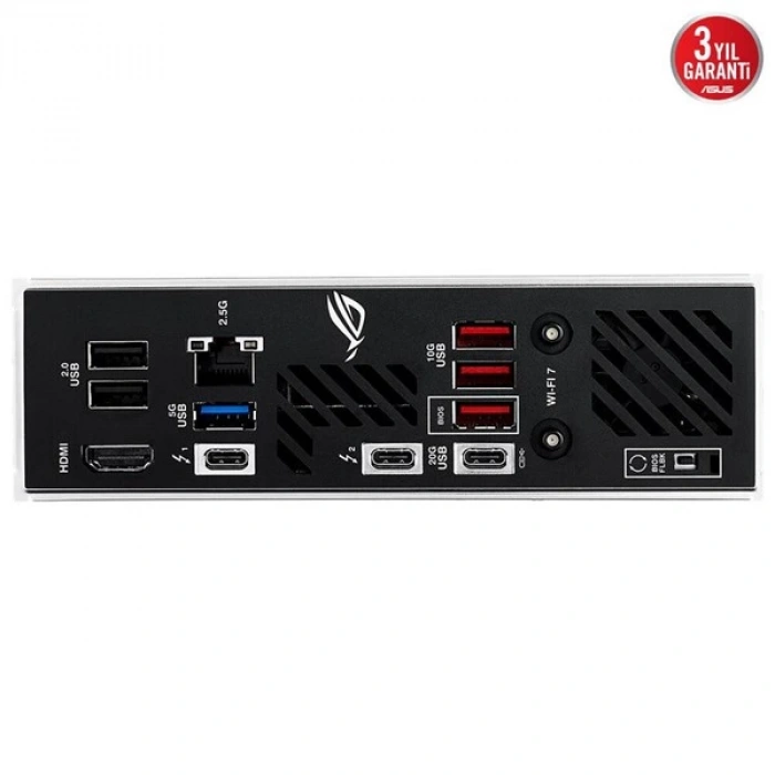 ASUS ROG STRIX Z890-I GAMING WIFI7 DDR5 HDMI-DP PCIE 5.0 1851p mITX