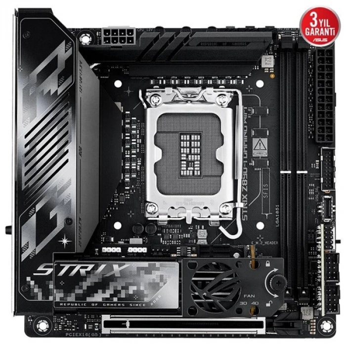 ASUS ROG STRIX Z890-I GAMING WIFI7 DDR5 HDMI-DP PCIE 5.0 1851p mITX