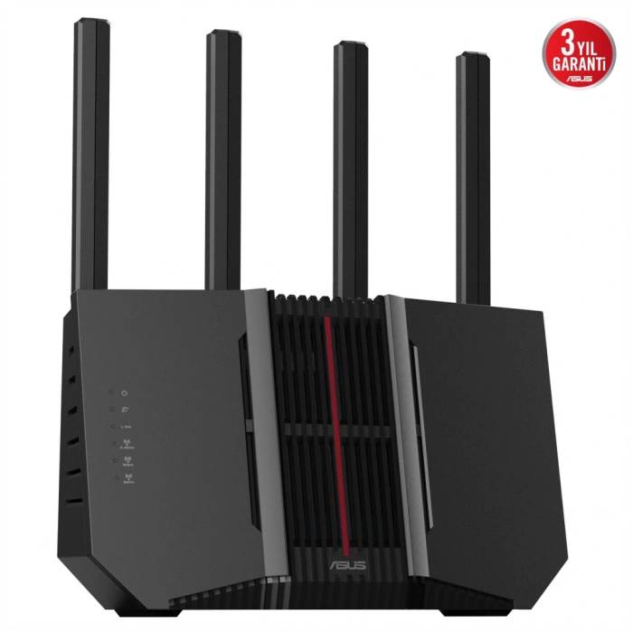ASUS RT-BE92, BE9700, 4 Port, 9700Mbps, Tri Band, 6GHz WİFİ 7, AiMesh, Gigabit Extendable Router