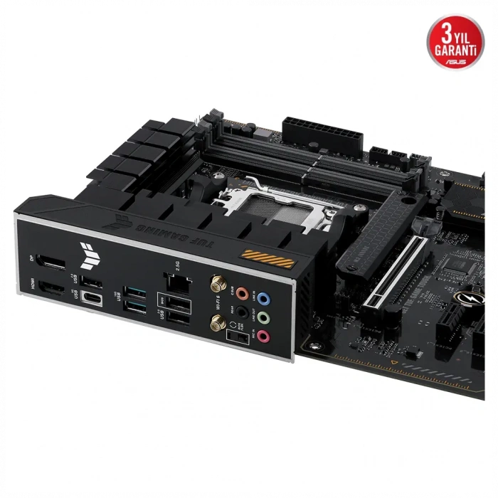 ASUS TUF GAMING A620-PRO WIFI, 4xDDR5, 2x M.2, HDMI, DP, Type-C, AM5 Soket GAMING Anakart