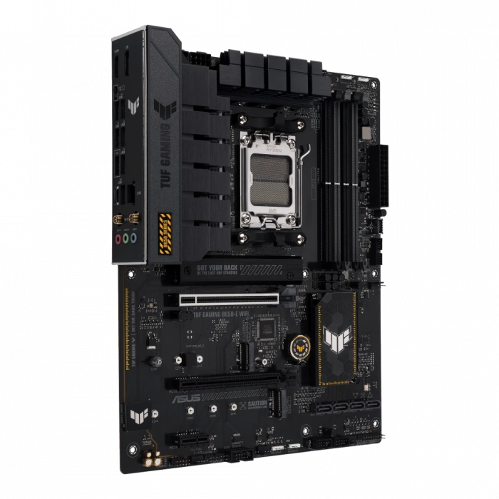 ASUS TUF GAMING B650-E WIFI, 4xDDR5, 3x M.2, HDMI, DP, Wi-Fi 6, Bluetooth v5.3, AMD Ryzen 7000 Serisi, AM5 Soket Anakart