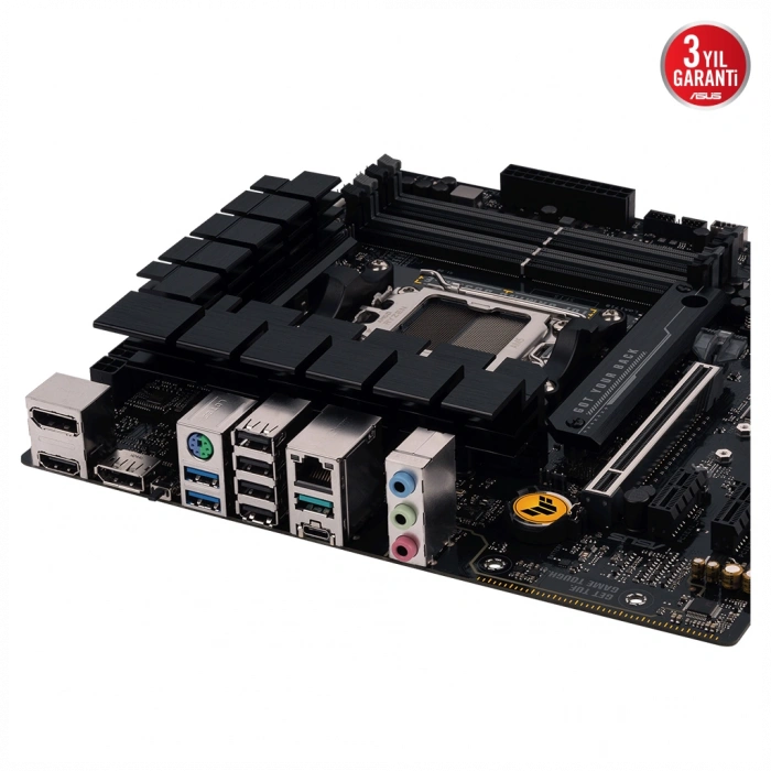 ASUS TUF GAMING B650M-E, 4xDDR5, 2x M.2, HDMI, 2xDP, Type-C, AM5 Soket GAMING Anakart