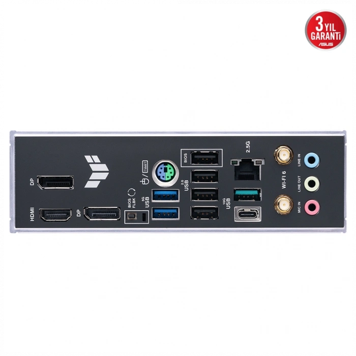 ASUS TUF GAMING B650M-E WIFI, 4xDDR5, 2x M.2, HDMI, DP, Type-C, Wi-Fi 6, Bluetooth v5.2, AM5 Soket GAMING Anakart