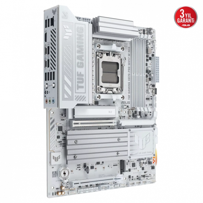 ASUS TUF GAMING B850-PRO WIFI7 W NEO, 4xDDR5, 3x M.2, HDMI, DP, Type-C, Wi-Fi 7, Bluetooth v5.4, AM5 Soket GAMING Anakart