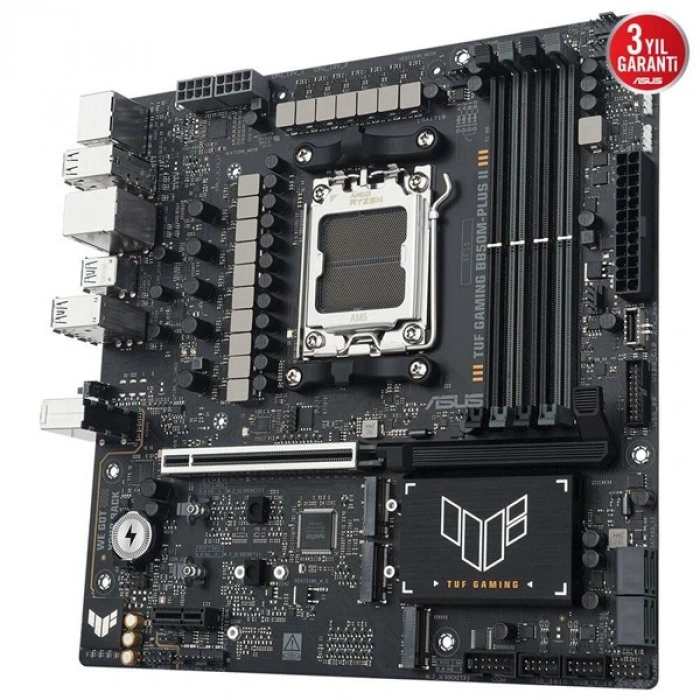 ASUS TUF GAMING B850M-PLUS II DDR5 HDMI DP PCIE 5.0 AM5 ATX