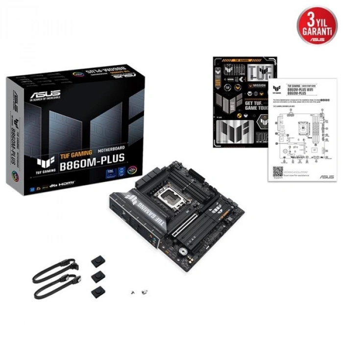 ASUS TUF GAMING B860M-PLUS DDR5 HDMI-DP PCIE 5.0 1851p mATX