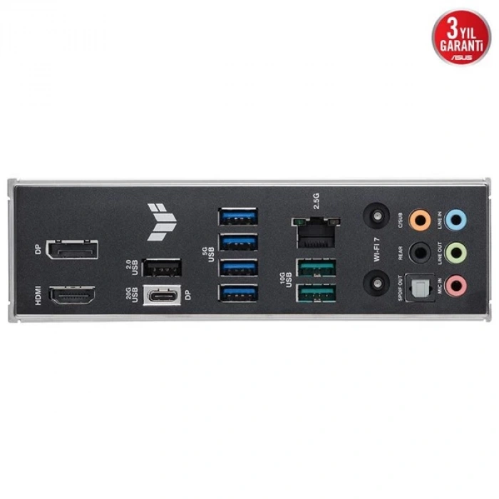 ASUS TUF GAMING B860M-PLUS WIFI7 DDR5 HDMI-DP PCIE 5.0 1851p mATX