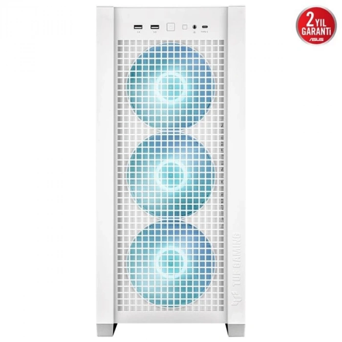 ASUS TUF GAMING GT302 GAMING MINI ITX PC KASASI BEYAZ