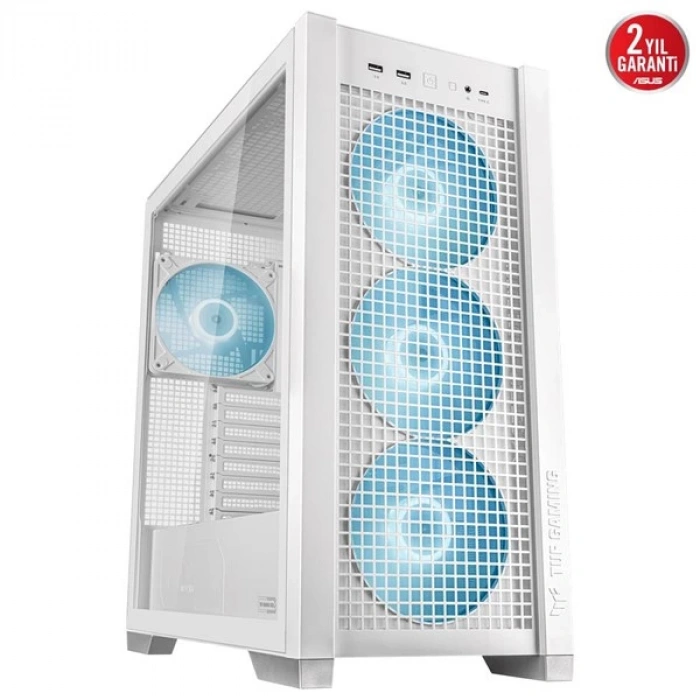 ASUS TUF GAMING GT302 GAMING MINI ITX PC KASASI BEYAZ