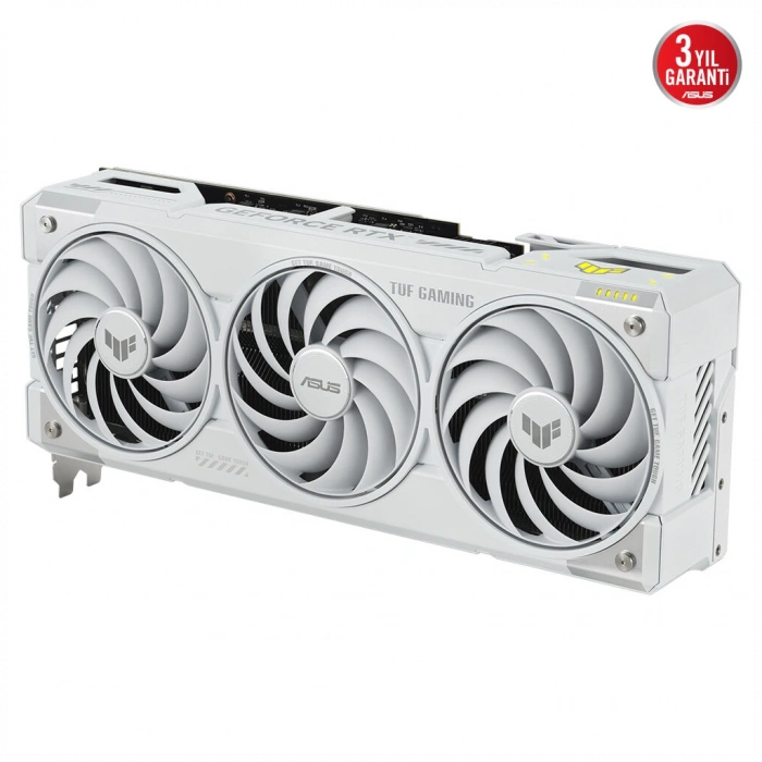 ASUS TUF-RTX5070TI-O16G-WHITE-GAMING, 16Gb, 256Bit, GDDR7, 2xHDMI, 3xDP GAMING Ekran Kartı