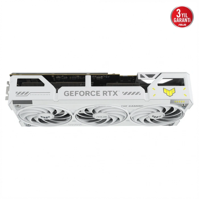 ASUS TUF-RTX5070TI-O16G-WHITE-GAMING, 16Gb, 256Bit, GDDR7, 2xHDMI, 3xDP GAMING Ekran Kartı