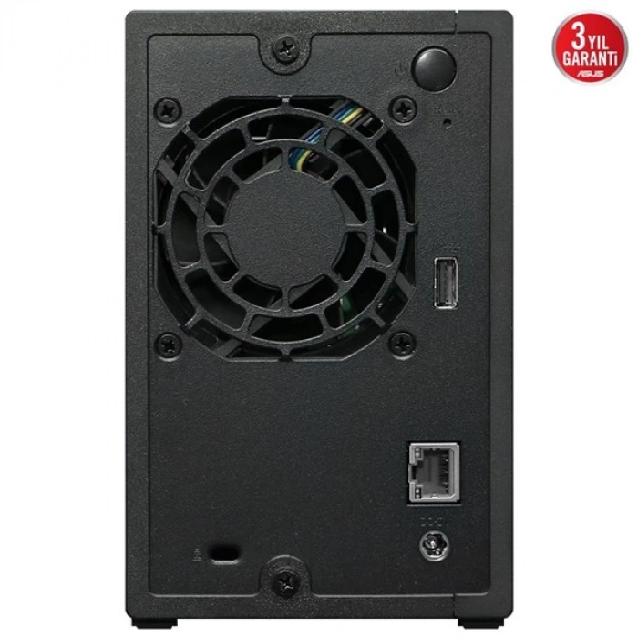 ASUSTOR AS1102TL REALTEK RTD1619B QC-1GB RAM-2-diskli Nas Sunucu (Disksiz)