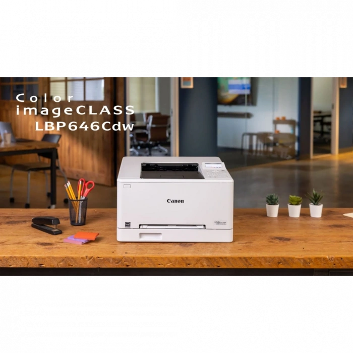 CANON  i-SENSYS LBP646CDW,  Wifi, Lan, Duplex, Renkli Lazer, Yazıcı (Dakikada 25  Sayfa) ORİJİNAL TONERLİ