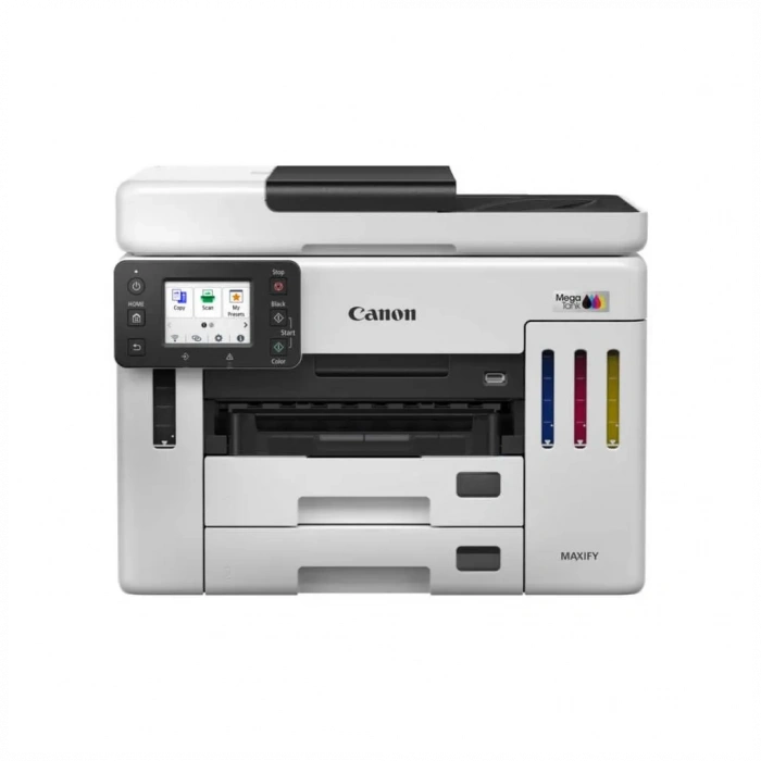 CANON MAXIFY GX7140, Renkli, Mürekkep Mega Tanklı, Yazıcı, Tarayıcı, Wifi, Lan, Duplex, ORİJİNAL MÜREKKEP
