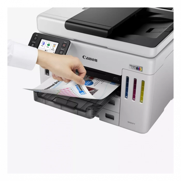 CANON MAXIFY GX7140, Renkli, Mürekkep Mega Tanklı, Yazıcı, Tarayıcı, Wifi, Lan, Duplex, ORİJİNAL MÜREKKEP