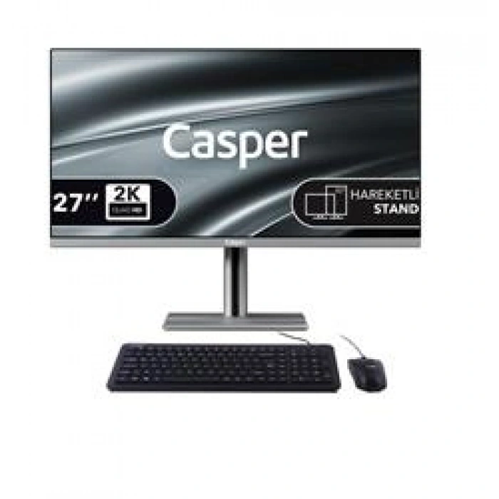 Casper Nirvana A97.1362-BE00X-V-G-K Gri i7 13620H 16GB 500GB NVME SSD 27 Pivot FreeDOS All In One