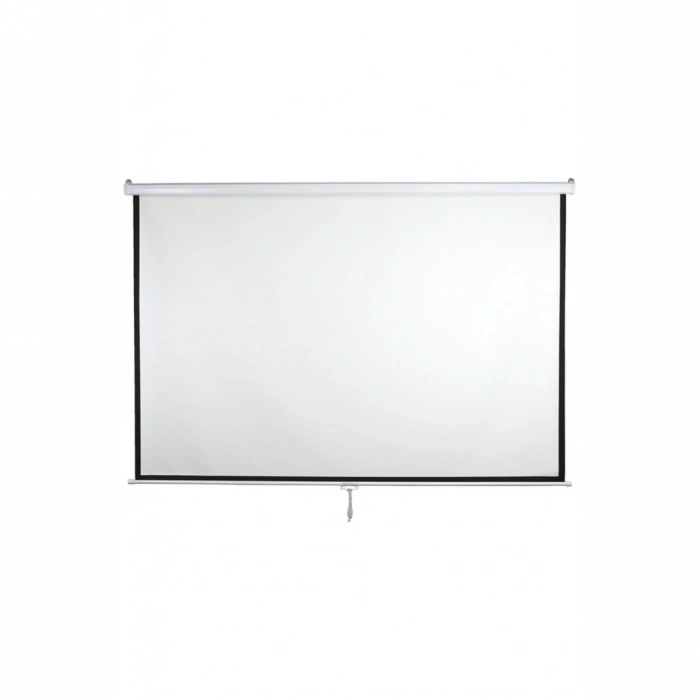 Codegen AX-24 STORLU PROJEKSİYON PERDESİ 240x200 (Arkası Siyah Fonlu - Duvar/Tavan Asılabilir)