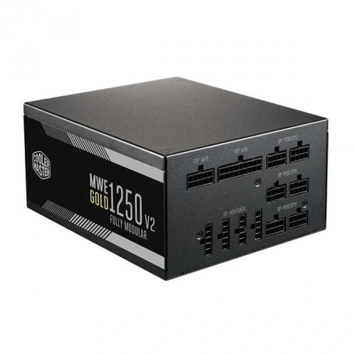 COOLERMASTER 1250W 80+ GOLD NWE v2 MPE-C501-AFCAG-3EEU PCIE 5.0 TAM MODÜLER POWER SUPPLY