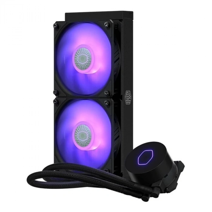 COOLERMASTER 240mm ML240L v2 MLW-D24M-A18PC-R2 RGB Sıvı Soğutmalı AM5-1700p İşlemci Fanı