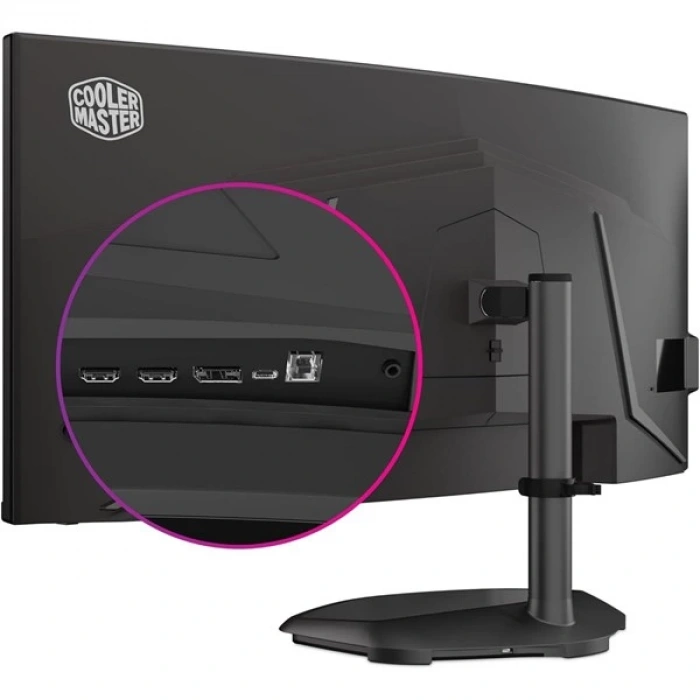COOLERMASTER 34 VA GM34-CWQ 0.5MS 165HZ HDMI-DP USBC KAVISLI GAMING MONİTÖR 3440X1440