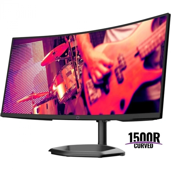 COOLERMASTER 34 VA GM34-CWQ 0.5MS 165HZ HDMI-DP USBC KAVISLI GAMING MONİTÖR 3440X1440