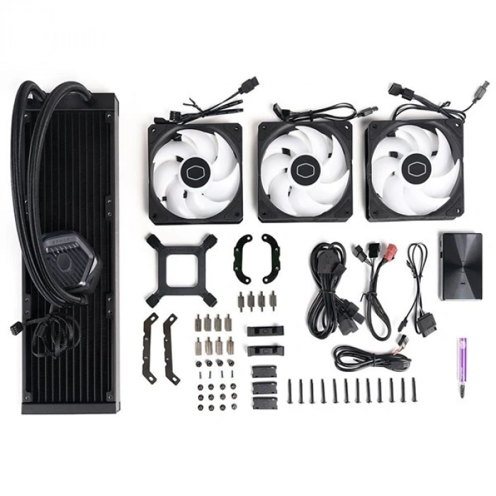 COOLERMASTER 360MM ATMOS 360 MLX-D36M-A25PZ-R1ARGB AM5-1700P SIVI SOĞUTMALI İŞLEMCİ FANI