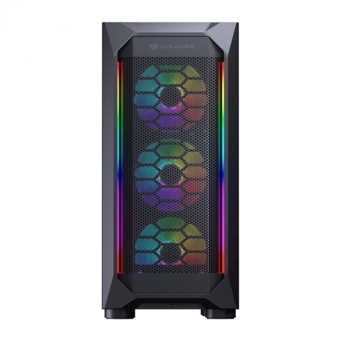 COUGAR 650W 80+ MX410 MESH-G CGR-5VM6B-MESH-G-RGB GAMING MID-TOWER PC KASASI