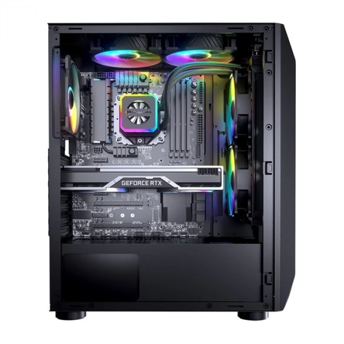 COUGAR 650W 80+ MX410 MESH-G CGR-5VM6B-MESH-G-RGB GAMING MID-TOWER PC KASASI