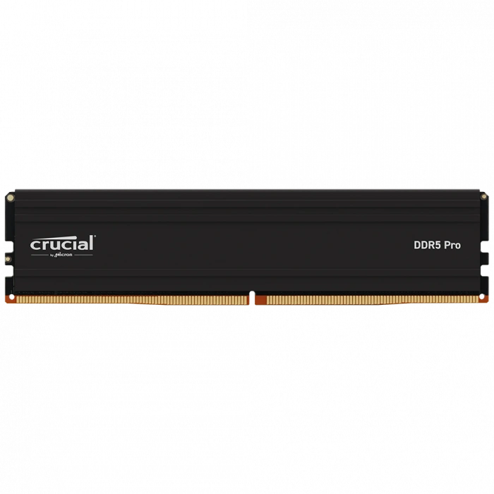 CRUCIAL CP16G56C46U5 PRO, 16GB, DDR5, 5600MHz CL46, 1.1V, XMP 3.0, Desktop Ram (Soğutuculu)