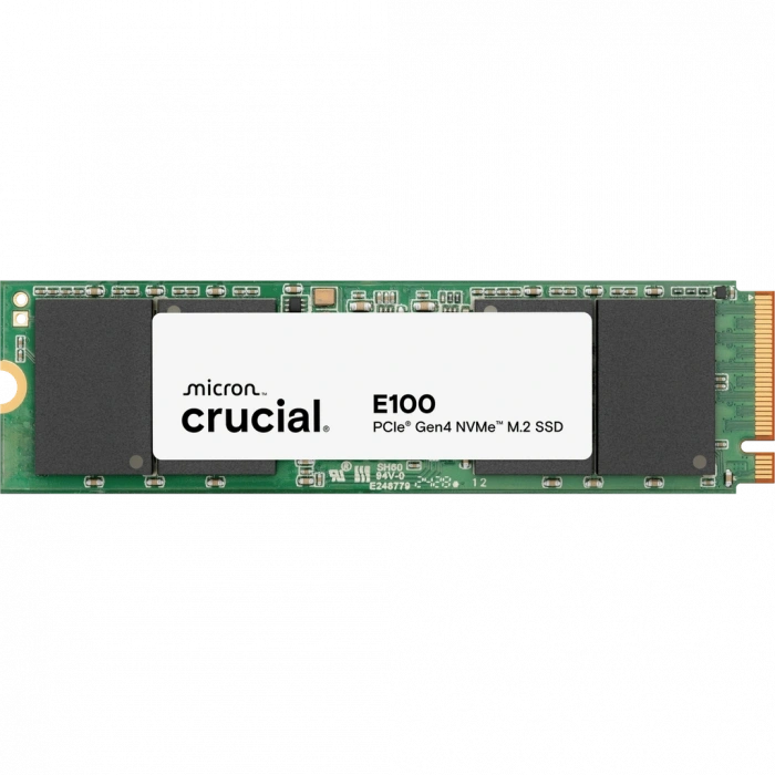 CRUCIAL CT2000E100SSD8, E100, 2TB, 5000/4500, Gen4, NVME PCIe M.2 2280, SSD