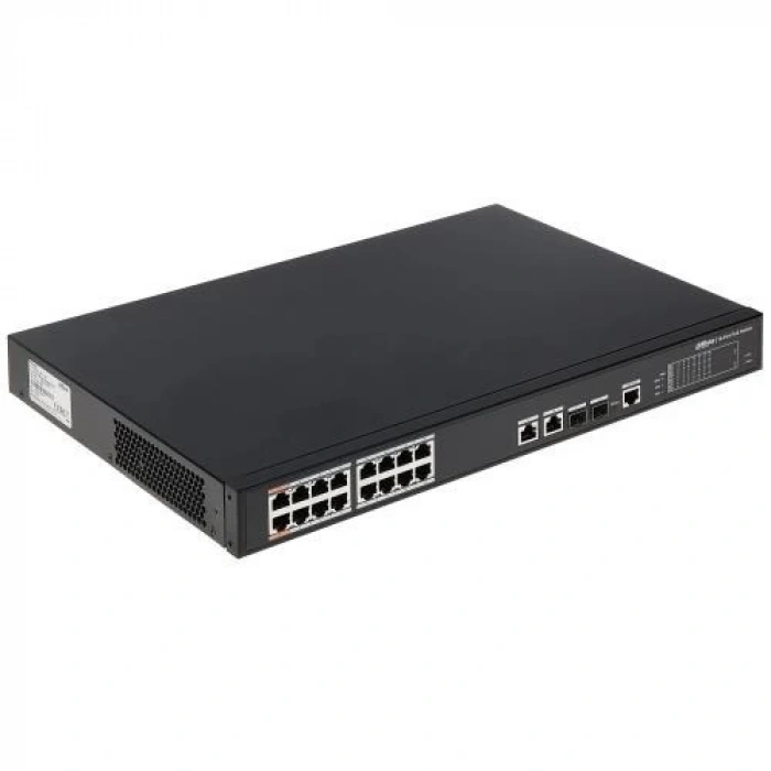 DAHUA 16port 240w FULL PoE PFS4218-16ET-240-V2 GIGABIT 2X SFP Yönetilebilir Switch
