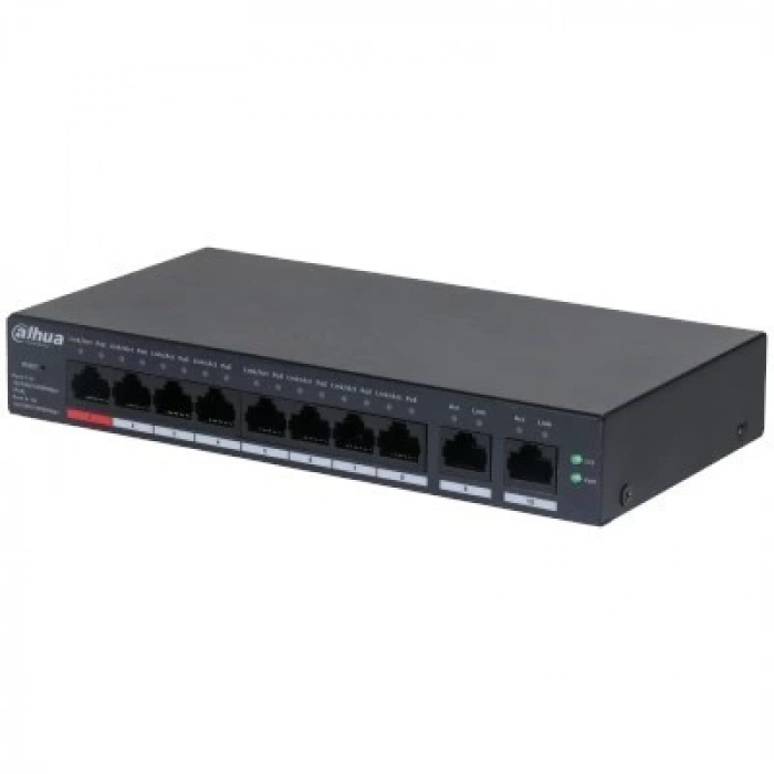 DAHUA 8port CS4010-8GT-110 Gigabit Cloud PoE Yönetilebilir Switch