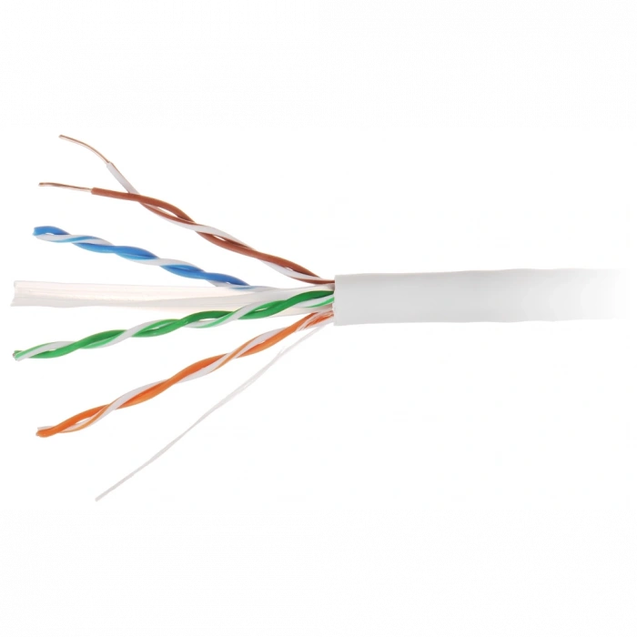 DAHUA DH-PFM923I-6UN-C, CAT6 305m, 24AWG 0.53mm, UTP, %100 Bakır, LSZH Halogen Free Kablo, Beyaz Renk