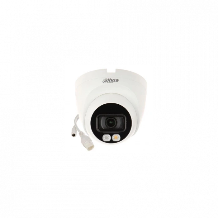 DAHUA IPC-HDW1249T-S-IL, 2Mpix, 2,8mm Lens, SD Kart, Smart Dual Light, H265+, 30Mt Gece Görüşü, Dahili Mikrofon, IP67, PoE Dome IP Kamera