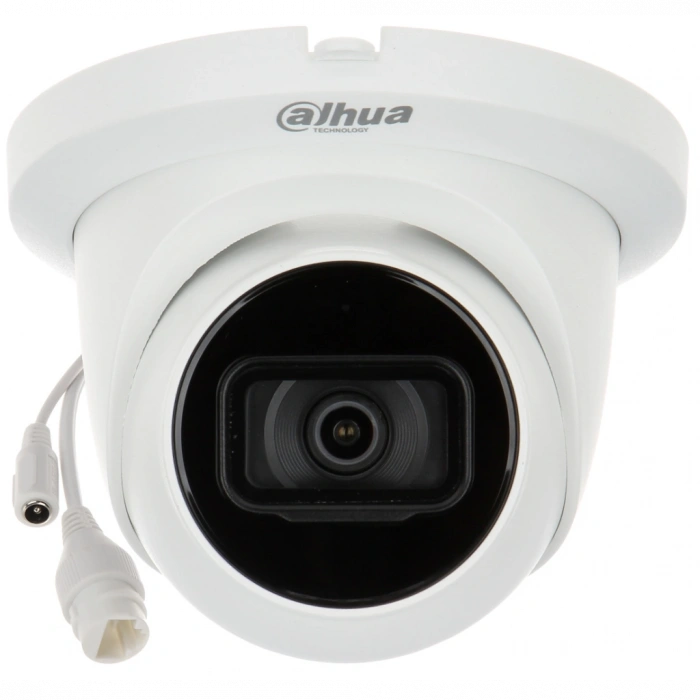 DAHUA IPC-HDW2841TM-S-0280B, 8Mpix, 2,8mm Lens, H265+, 30Mt Gece Görüşü, Dahili Mikrofon, Starlight, IP67,  PoE Dome IP Kamera