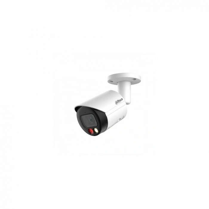 DAHUA IPC-HFW1249S-S-IL, 2Mpix, 3,6mm Lens, SD Kart, Smart Dual Light, H265+, 30Mt Gece Görüşü, Dahili Mikrofon, IP67, PoE Bullet IP Kamera