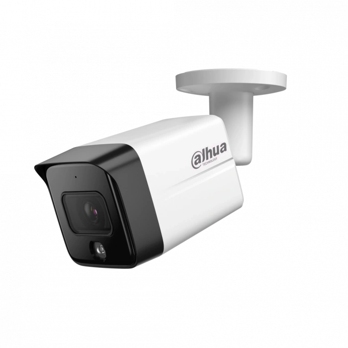 DAHUA IPC-HFW1431TC1-SA, 4Mpix, 3,6mm Lens,  SD Kart, Starlight, H265+, Dahili Mikrofon, 30Mt Gece Görüşü, IP67, PoE Bullet IP Kamera