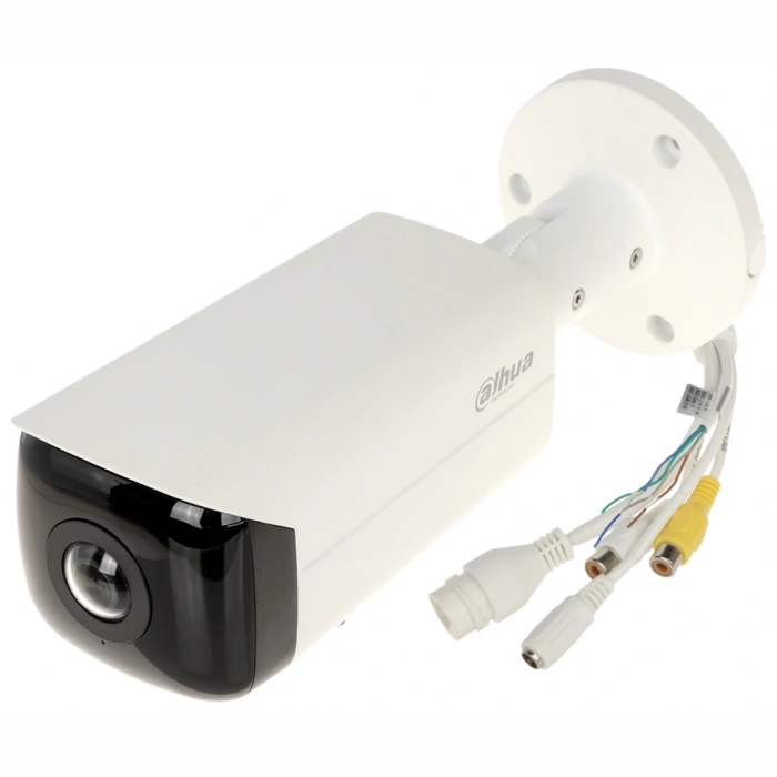 DAHUA IPC-HFW3441T-AS-P-0210B 4Mpix, 2,1mm Lens,  SD Kart, Starlight, H265+, 20Mt Gece Görüşü, Dahili Mikrofon, IP67, PoE, WizSense Bullet IP Kamera