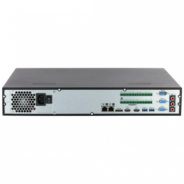 DAHUA  NVR5464-EI2, 64Kanal, 32Mpix, H265+, 4 HDD Desteği, 1080P Kayıt, 384Mbps Bant Genişliği, 2 Port GigaBit Lan, NVR