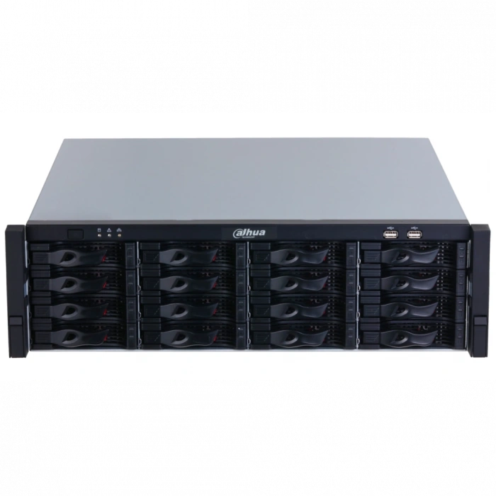 DAHUA  NVR616H-64-XI, 64Kanal, 32Mpix, H265+, 16 HDD, 1080P Kayıt, 1024 0Mbps Bant Genişliği, 4 Port 2500 Mbps LAN, RAID 0/1/5/6/10 NVR