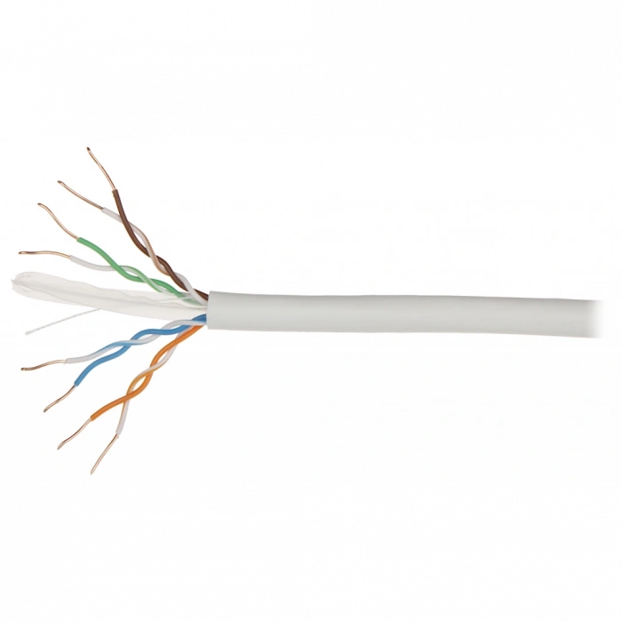 DAHUA DH-PFM920I-6UN-C, CAT6 305m, 24AWG 0.53mm, UTP, %100 Bakır, PVC, Kablo, Beyaz Renk