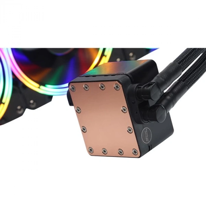 DARK 360mm W360 DKCCW360 RGB Sıvı Soğutmalı AM5-1700p İşlemci Fanı