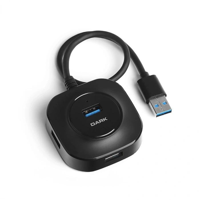 DARK Connect Master X4 DK-AC-USB345 4port USB 3.0 Siyah USB Çoklayıcı Hub